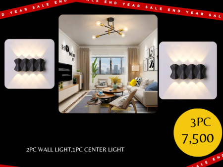 Affordable 2pc Wall Light 1pc Center Light COMBO | End Year Sale