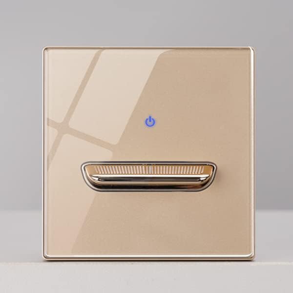 4g2w Luxury Acrylic Crystal Tempered Glass Gold Switches - Image 3